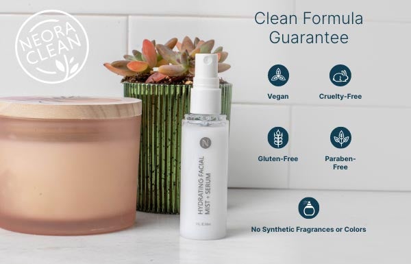 Neora's clean formula guarantee.