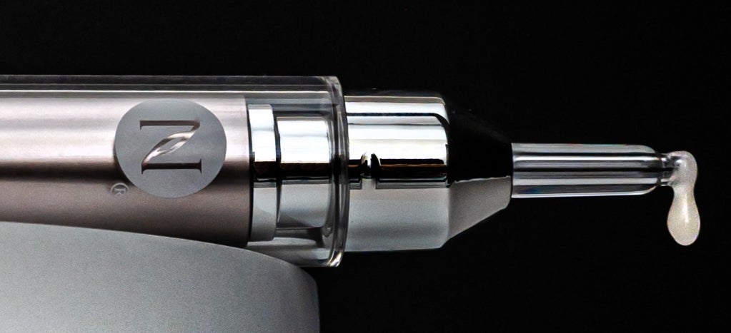 A Neo-Filler product tube dripping product.