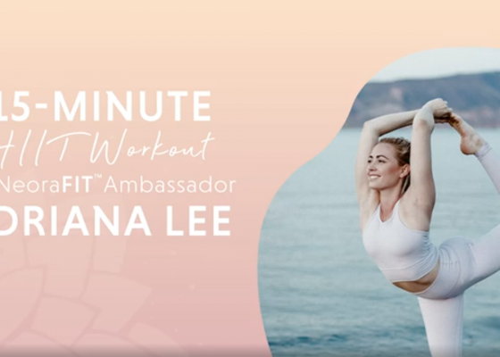 15-Minute HIIT Workout featuring Adriana Lee