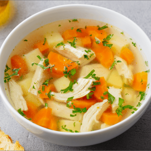 Homemade Chicken Soup with Crusty Bread | Neora Blog