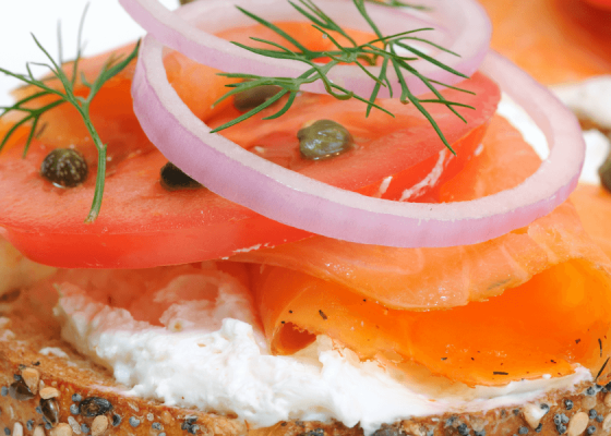 Smoked Salmon Bagel