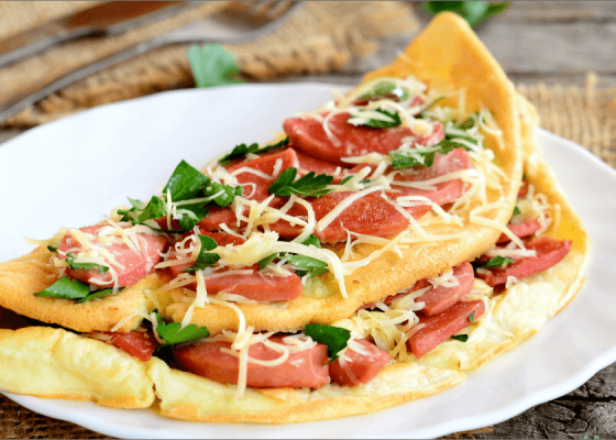 Breakfast for Lunch: Western Omelet