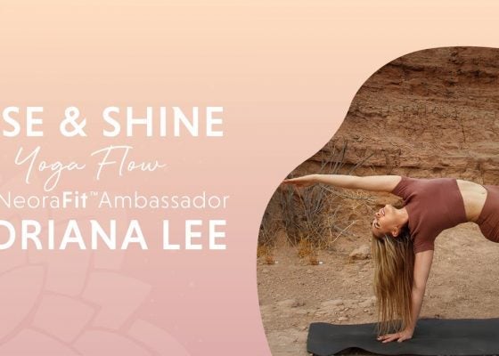 Rise & Shine Yoga Flow featuring Adriana Lee