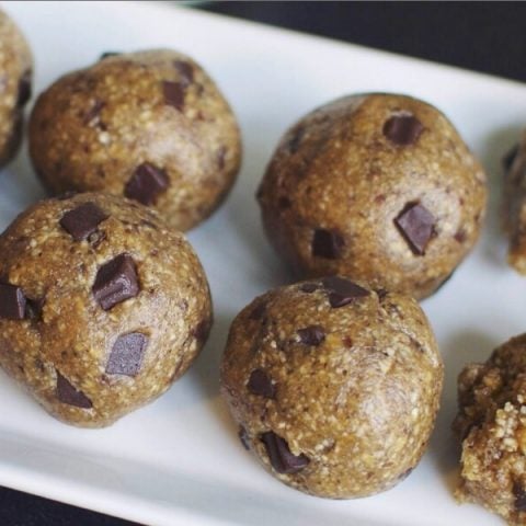 Chocolate Cookie Dough Protein Balls | Neora Blog