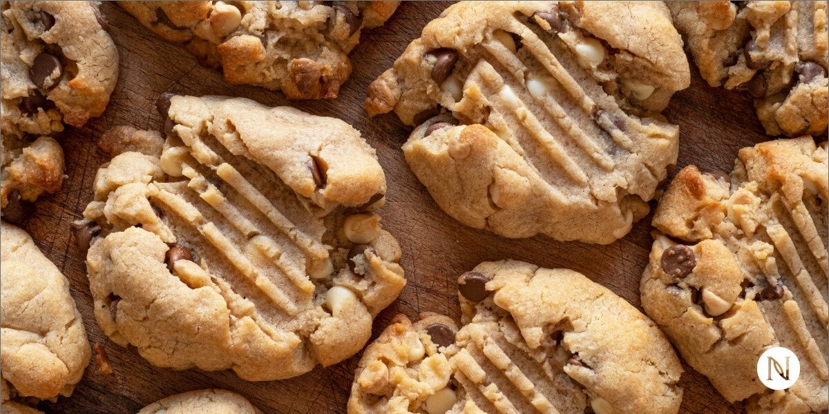 Perfected Peanut Butter Chocolate Protein Cookies | Neora Blog