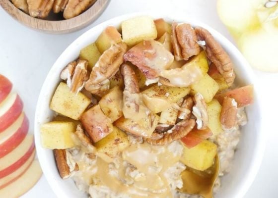 Apple Pie Protein Oatmeal