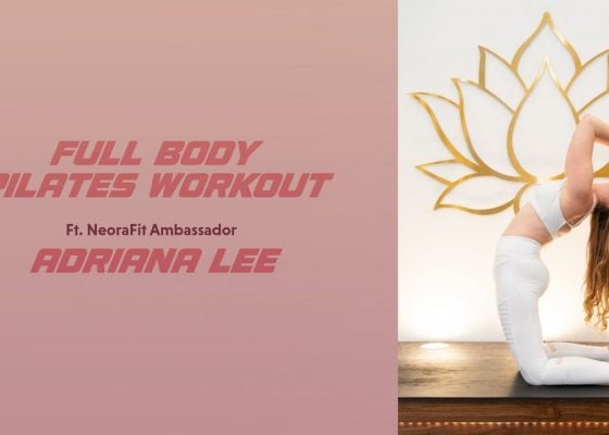 Full Body Pilates Workout in 30 Minutes featuring Adriana Lee