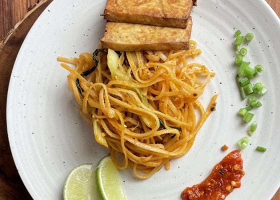 Pad Thai with Air Fried Tofu