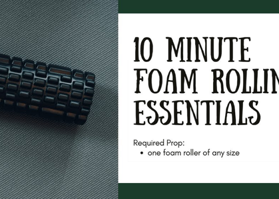 Foam Rolling Essentials Workout featuring Adriana Lee