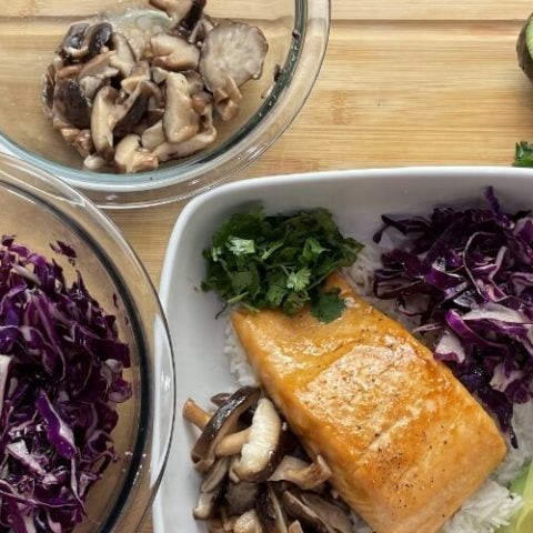 Miso Salmon Rice Bowl | Neora Blog