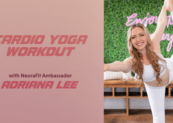 Cardio Yoga Workout featuring Adriana Lee