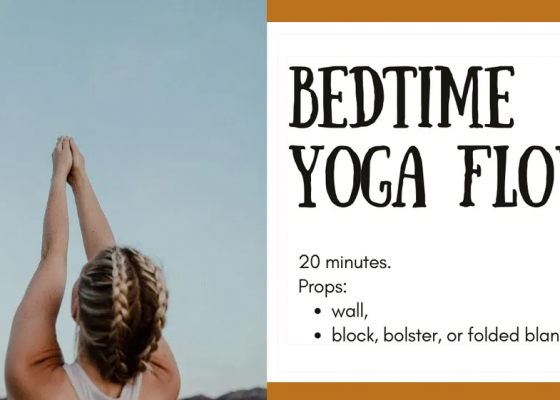 Bedtime Flow Workout featuring Adriana Lee