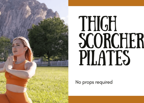 Thigh Scorcher Pilates Workout featuring Adriana Lee