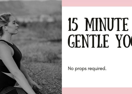 Gentle Yoga workout featuring Adriana Lee