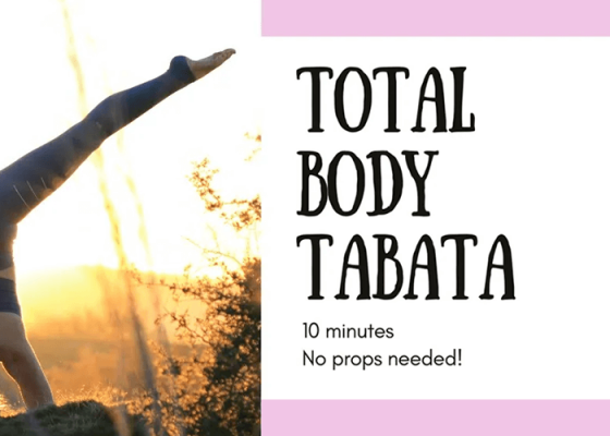 Total Body Tabata featuring Adriana Lee