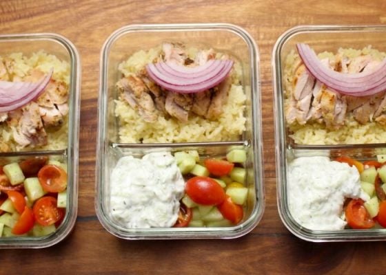 Greek Chicken Bowls