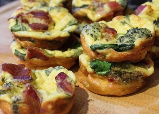 Roasted Vegetable Egg Bites