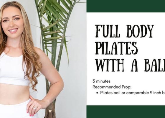 Full Body Pilates with a Ball with Adriana Lee