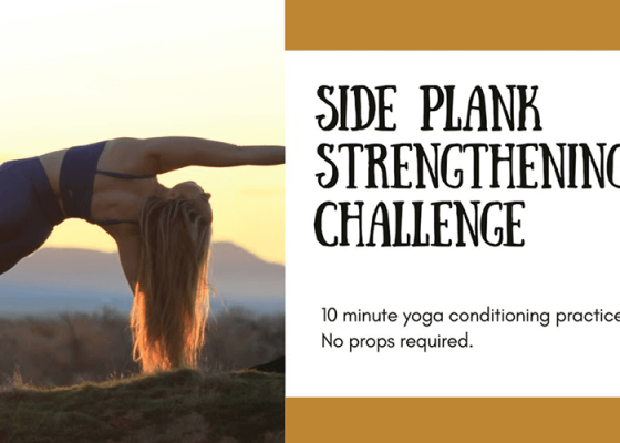 Side Plank Strengthening Challenge with Adriana Lee