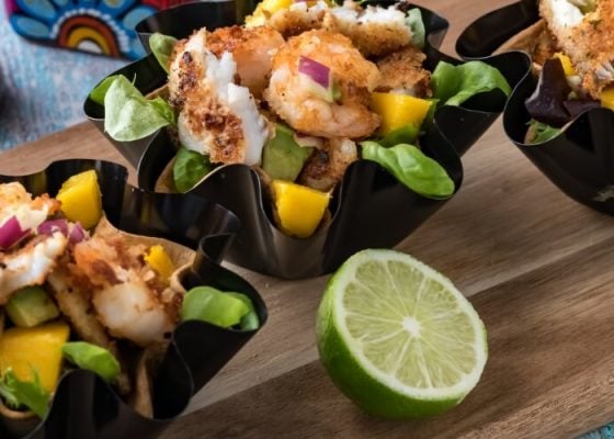 Low Carb Cod Fish Taco Bowls