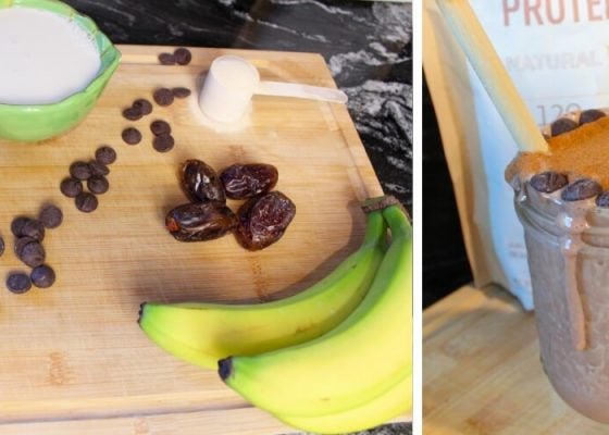 Cinnamon Mocha Protein Shake