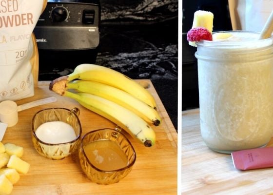 Piña Colada Protein Smoothie