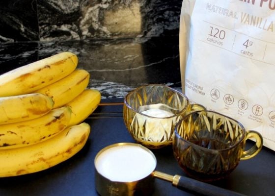 Banana Brownie Protein Shake
