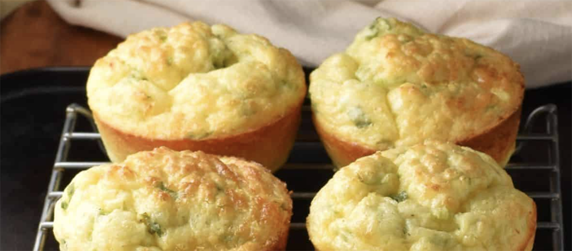 Protein-Packed Fluffy Cottage Cheese & Egg Muffins