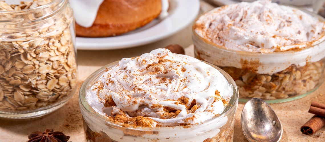 NeoraFit Cinnamon Roll + Protein Oatmeal 