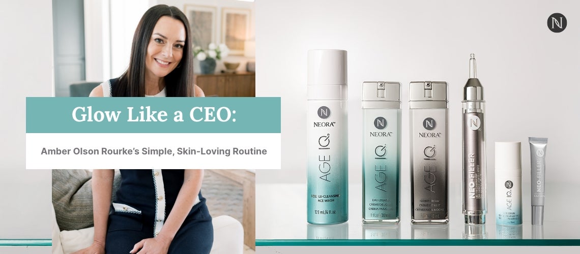 Glow Like a CEO: Amber Olson Rourke’s Simple, Skin-Loving Routine ✨