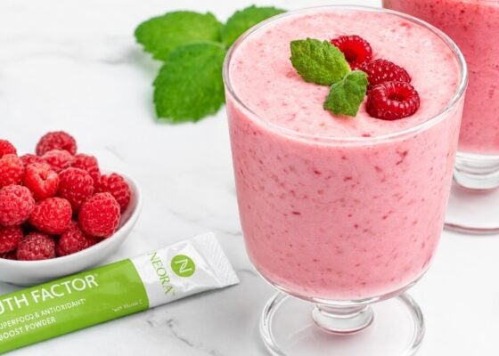 Cool Down with This Berry Delicious Youth Factor Frozen Yogurt