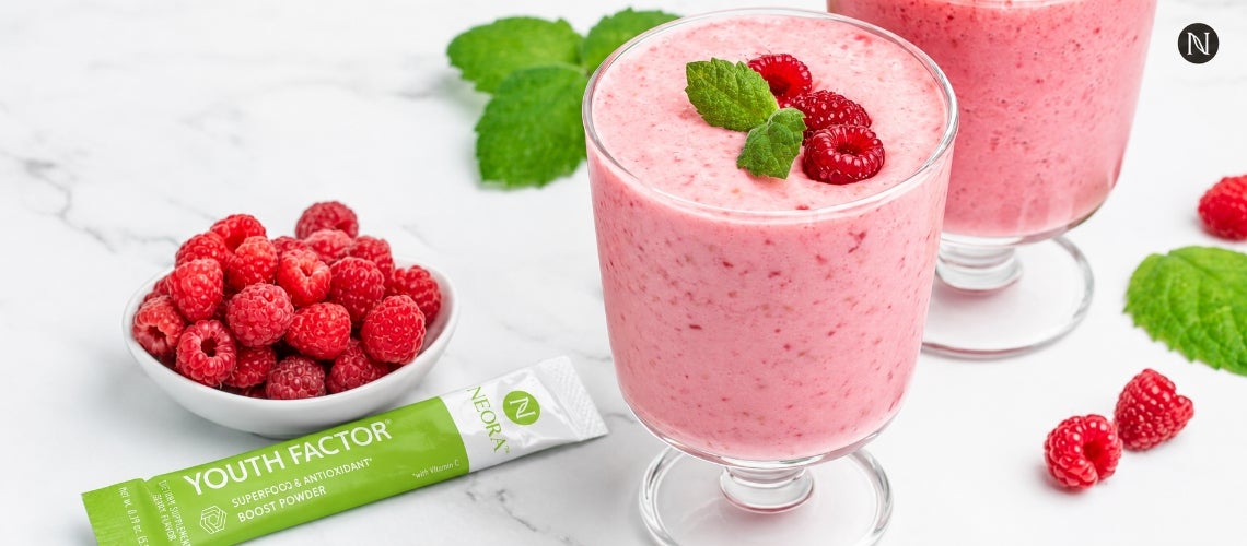 Cool Down with This Berry Delicious Youth Factor Frozen Yogurt