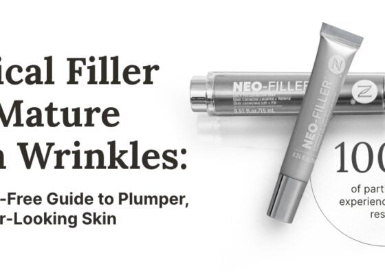 Topical Filler for Mature Skin Wrinkles: A Needle-Free Approach to Fuller, Smoother-Looking Skin