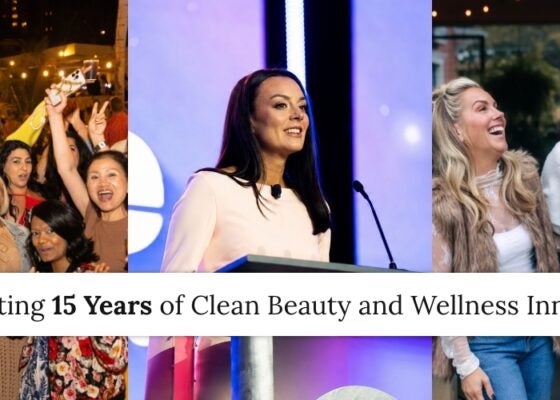15 Years of Clean Beauty, Wellness & Giving Back